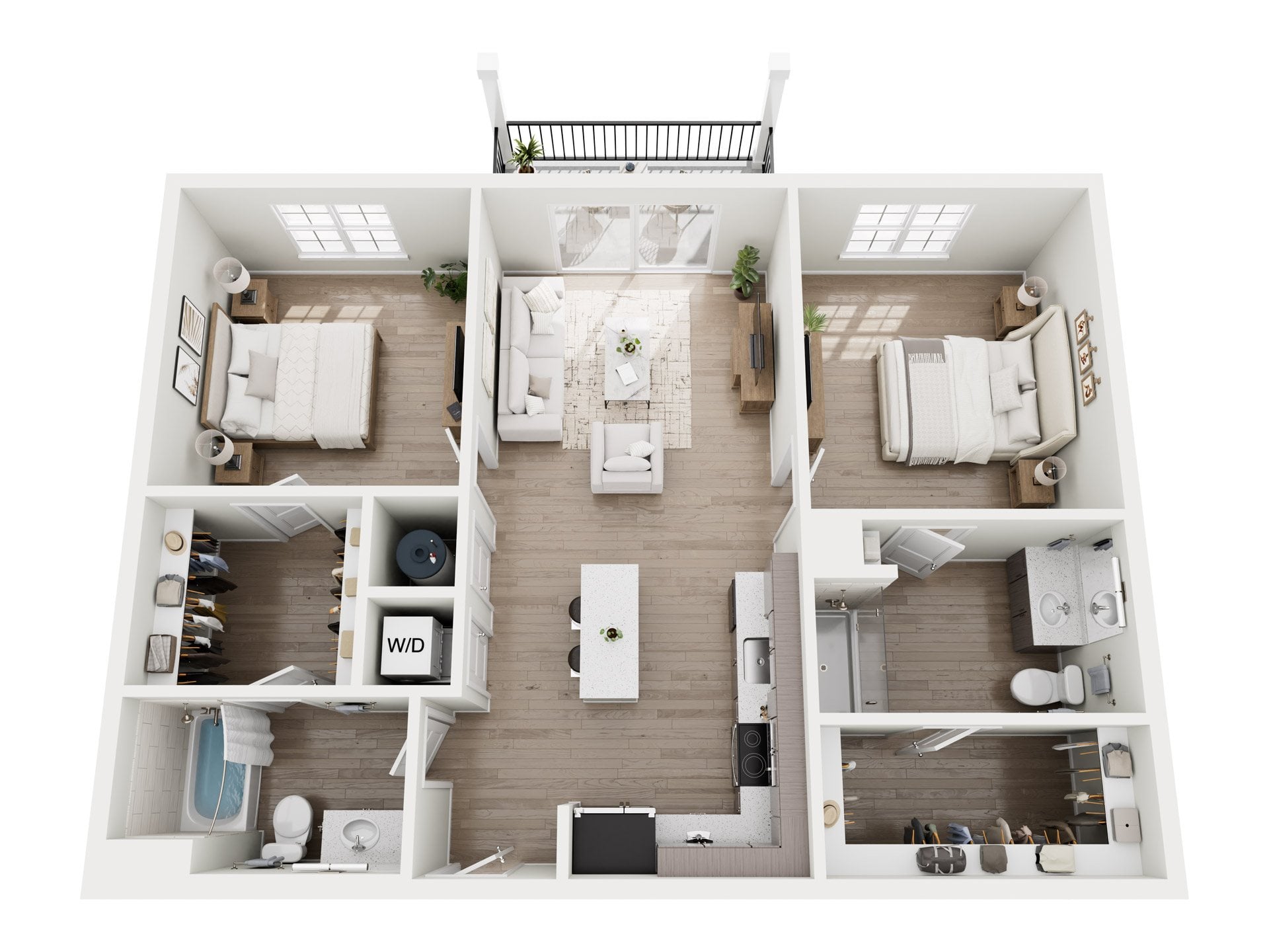 2A2b floor plan