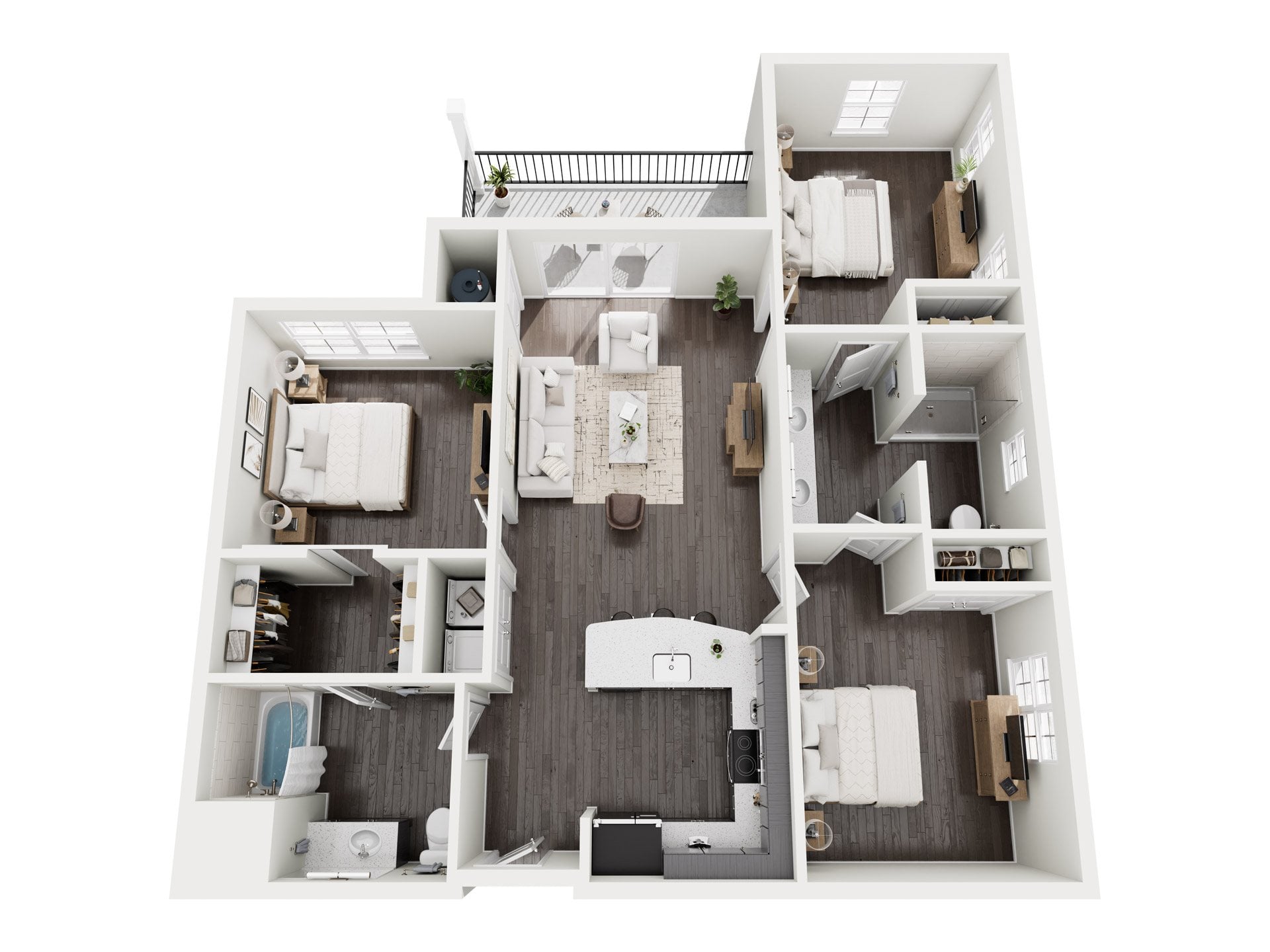 3Aa ADA floor plan