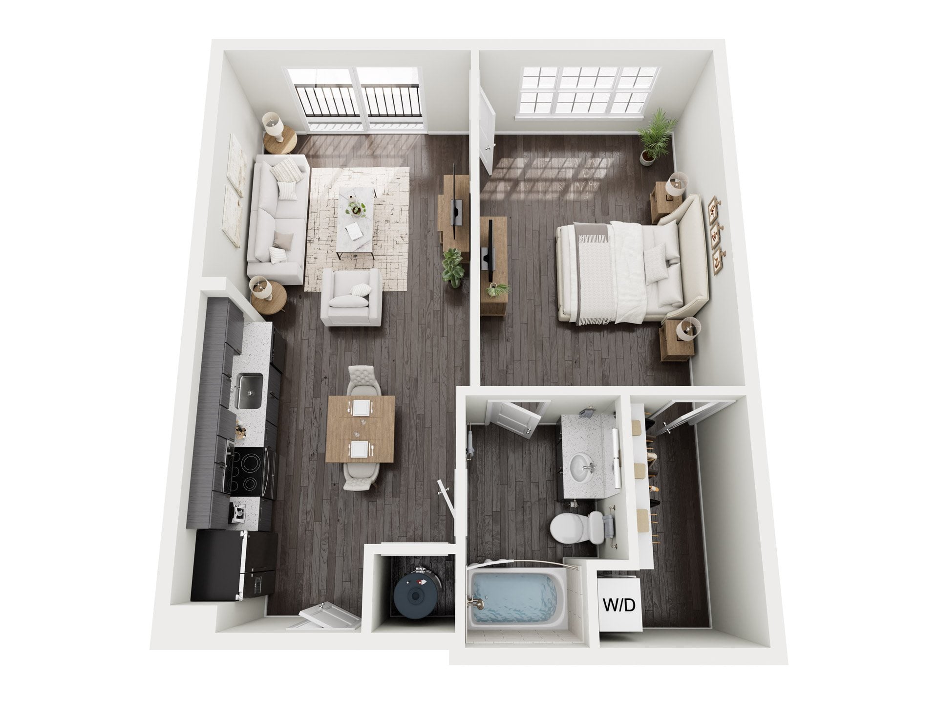1B3a floor plan