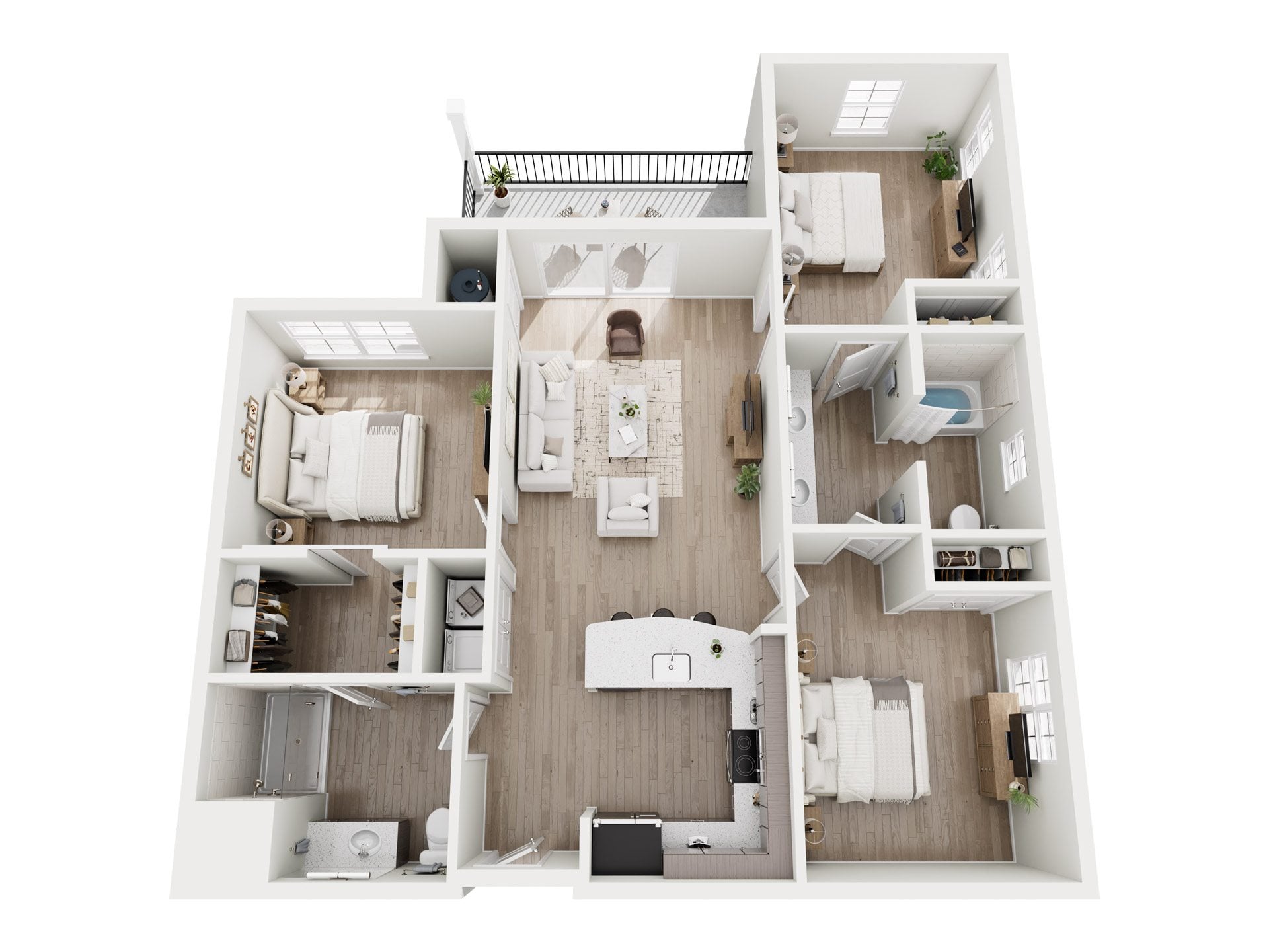 3Ab floor plan