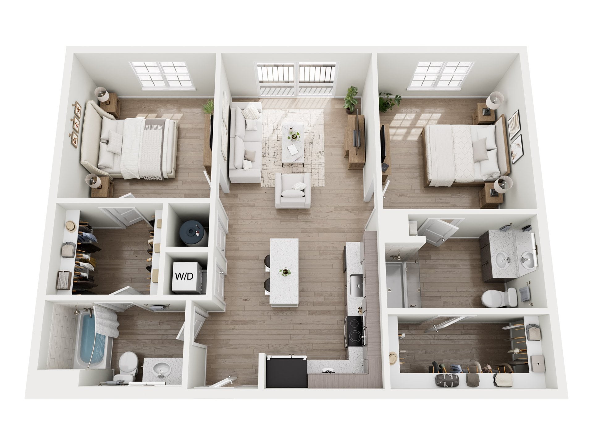 2A1b floor plan