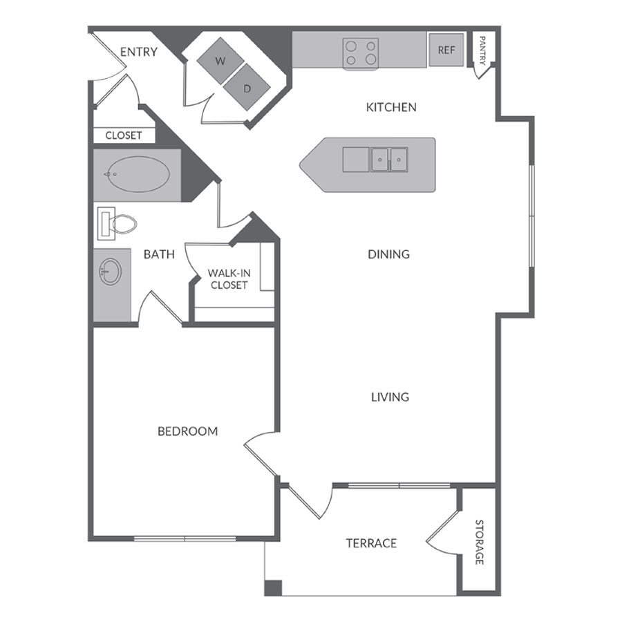 A2 floor plan