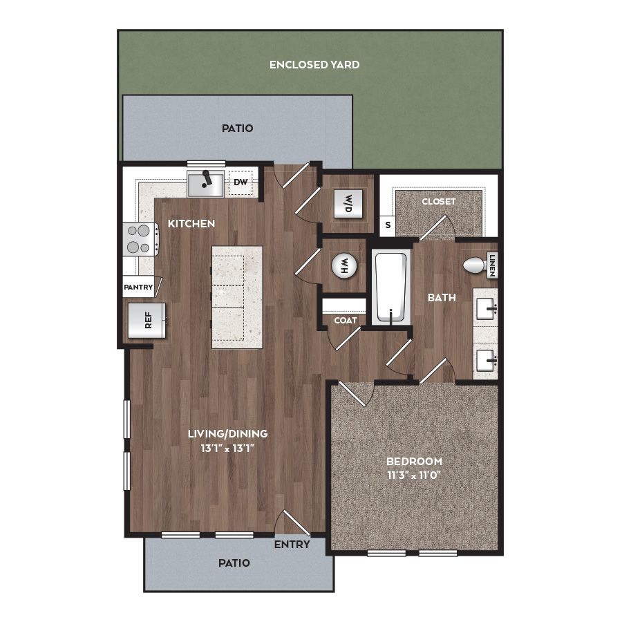 A1 floor plan