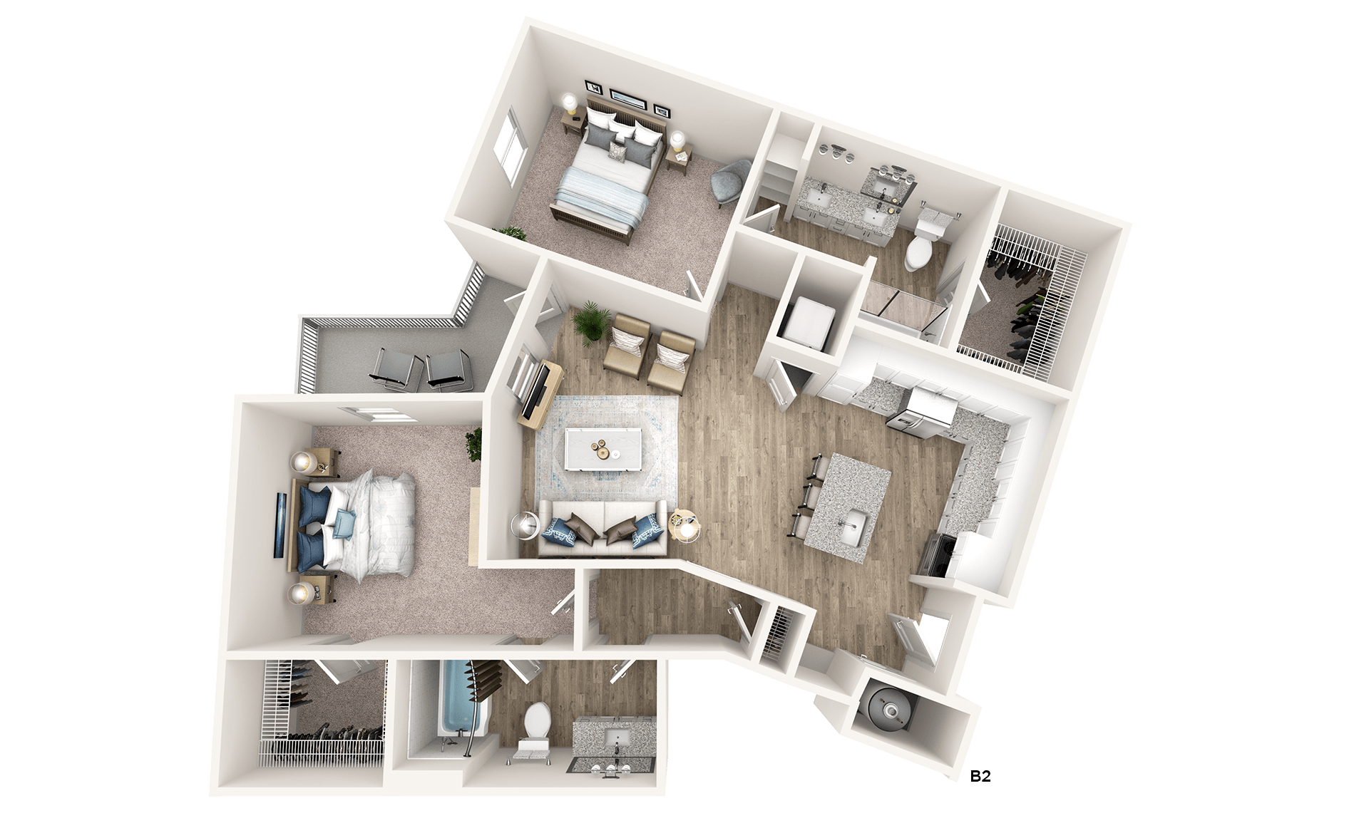 B2 floor plan