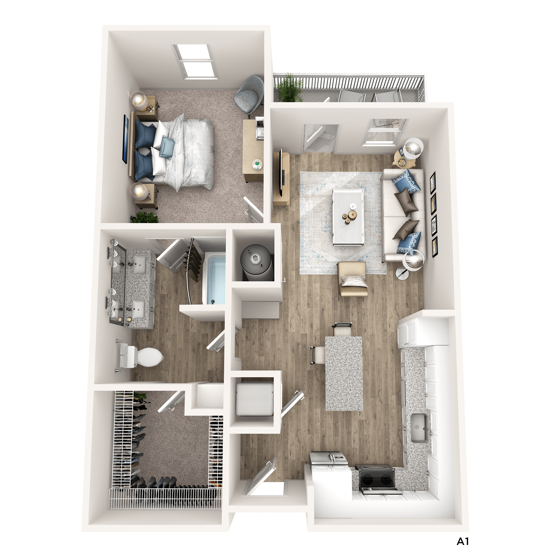 A1 floor plan