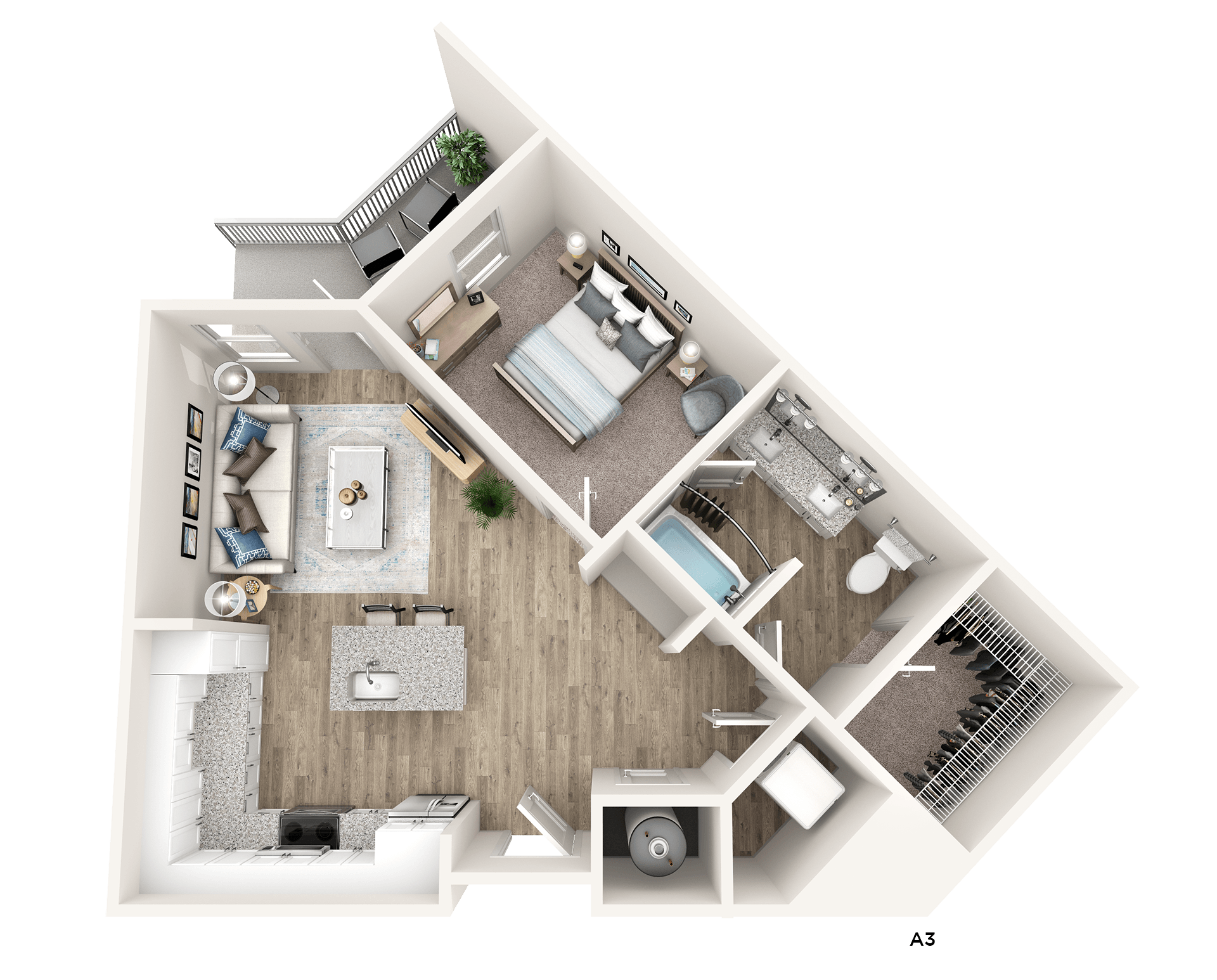 A3 floor plan