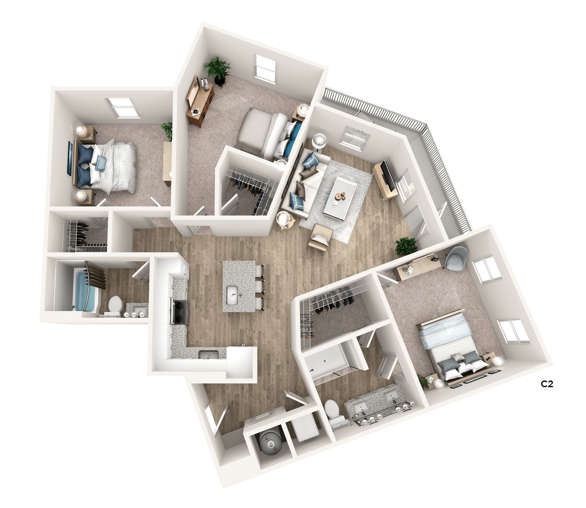 C2 floor plan