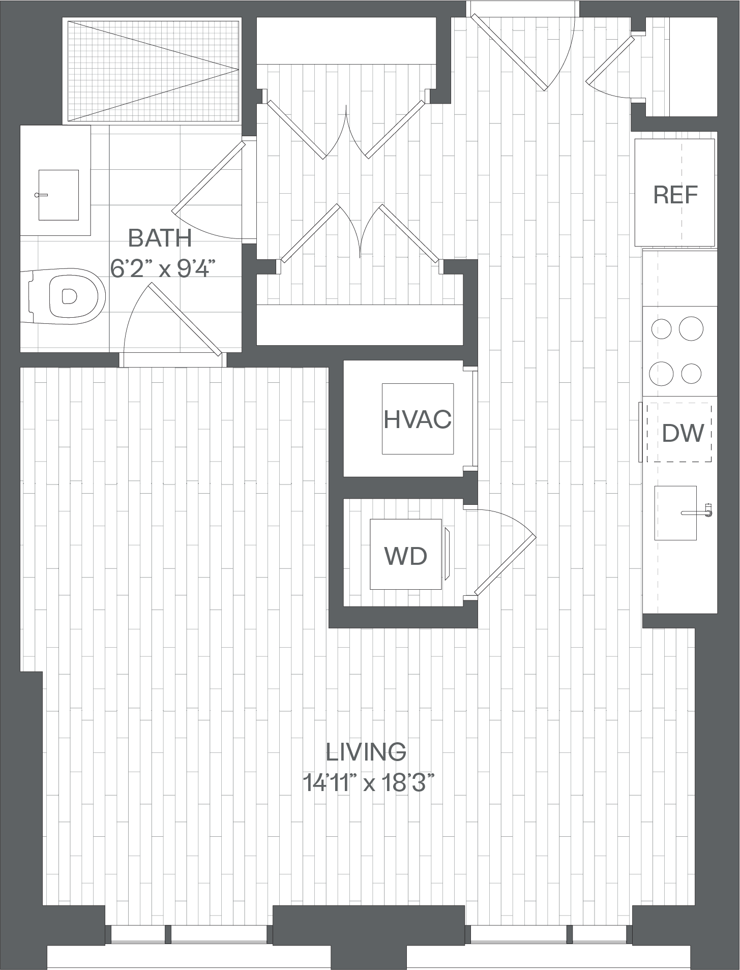 Studio-SA2 floor plan
