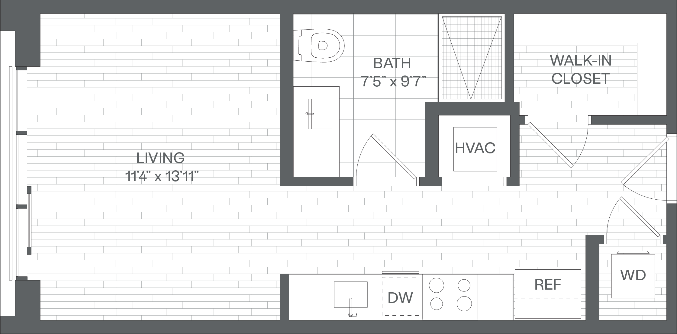 Studio-SB1(SIM) floor plan