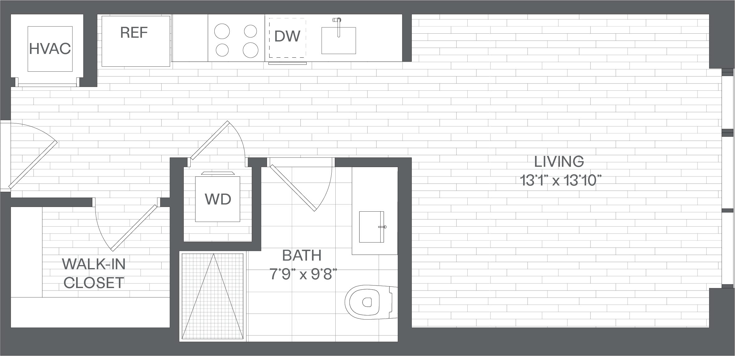 Studio-SB(SIM) floor plan