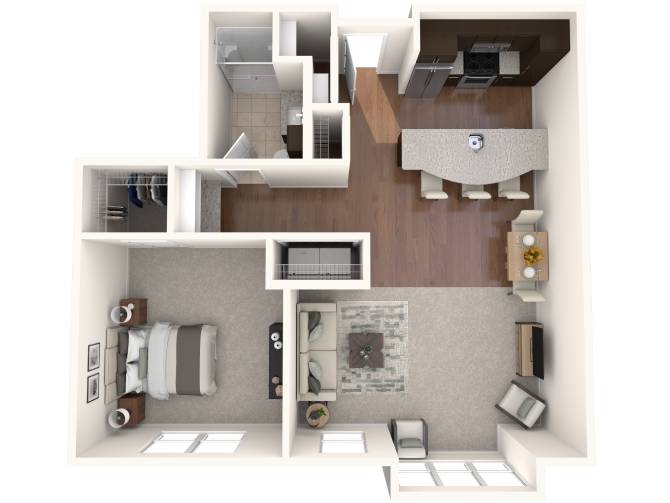 Diamond floor plan