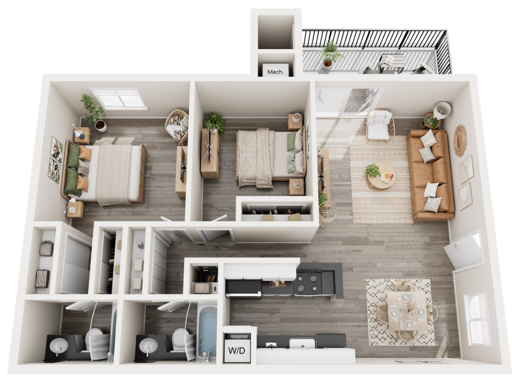 The Bay floor plan