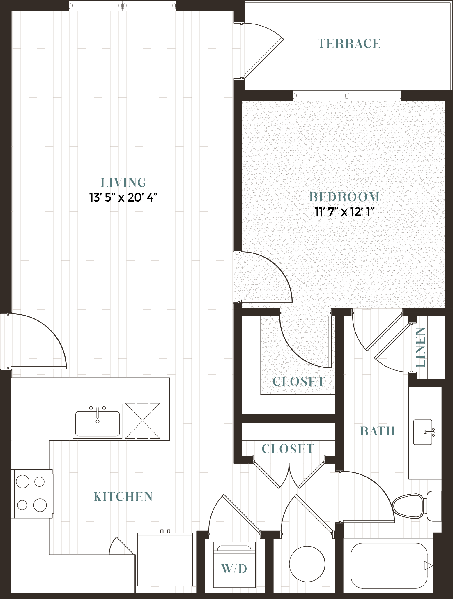 A2 floor plan