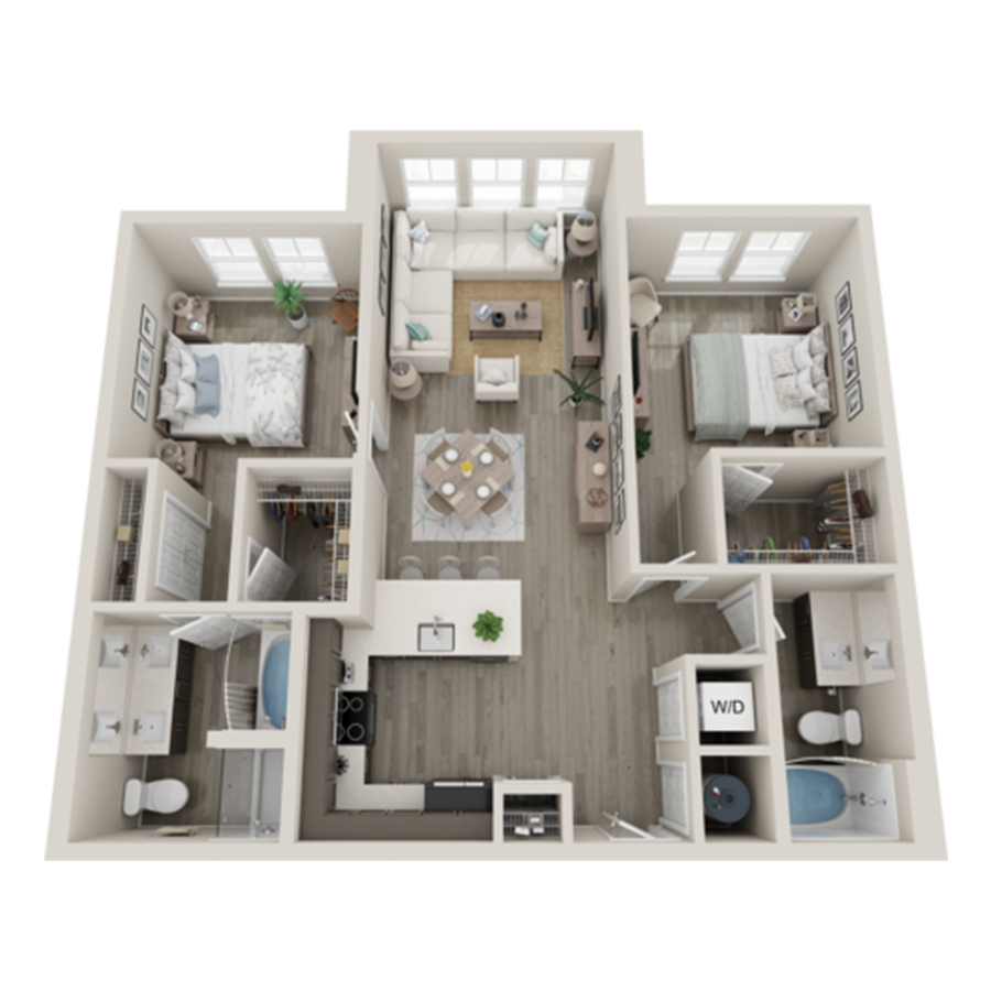 B1S floor plan