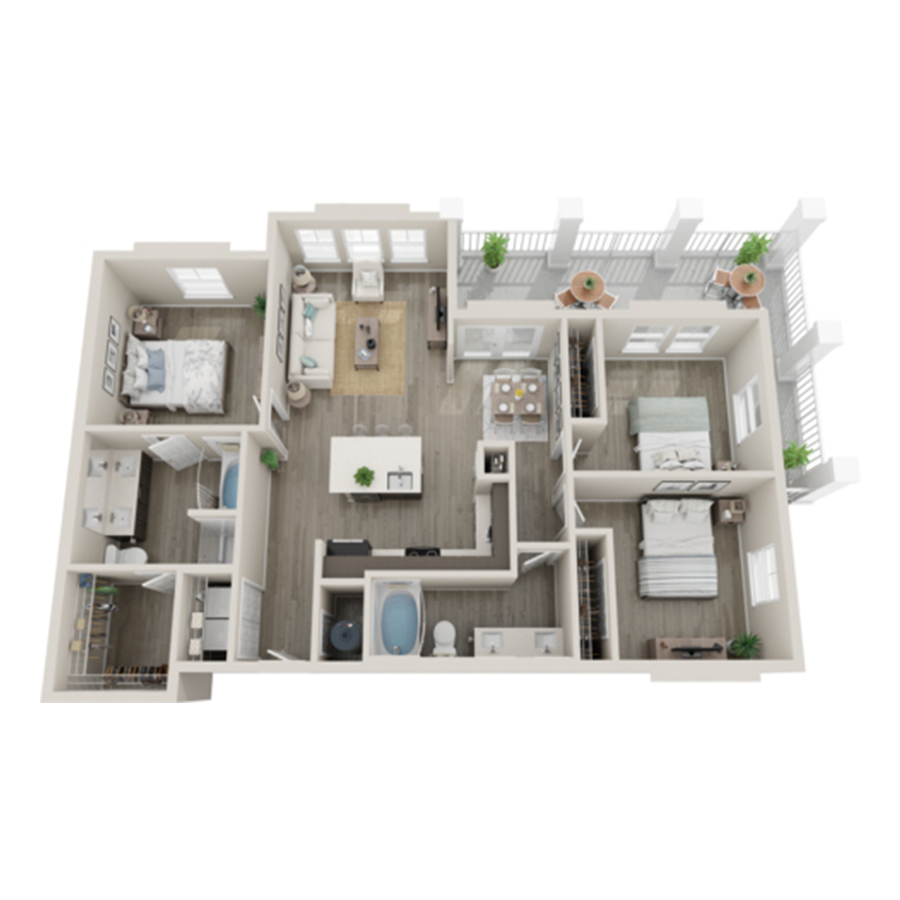 C1 floor plan