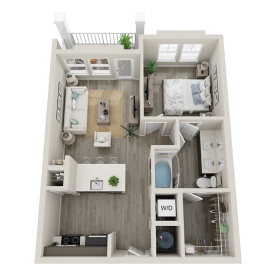 A1 floor plan