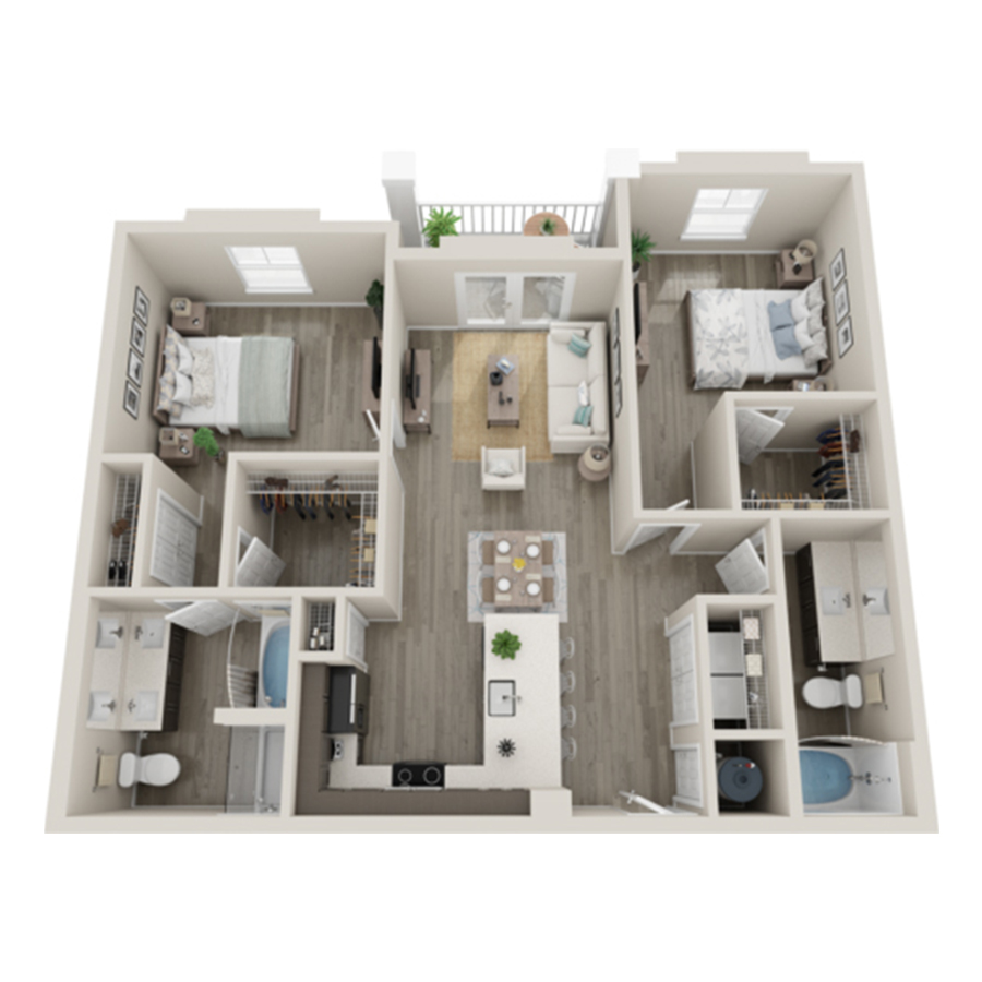 B2 floor plan