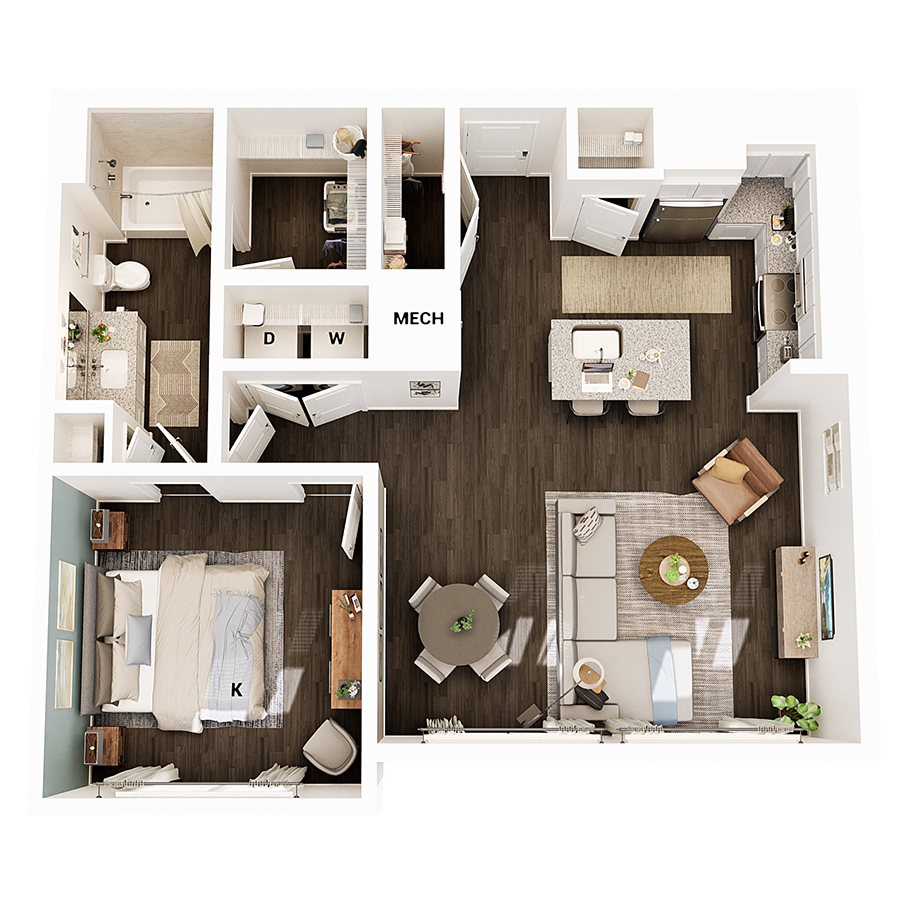 A1 floor plan