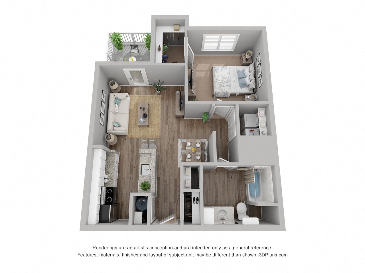 A1 floor plan