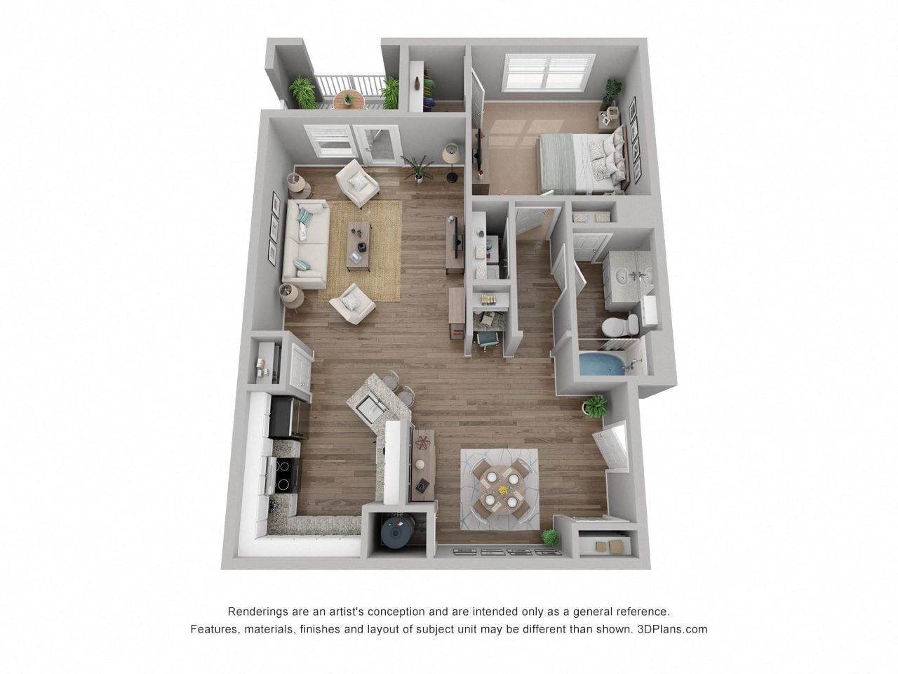 A2 floor plan