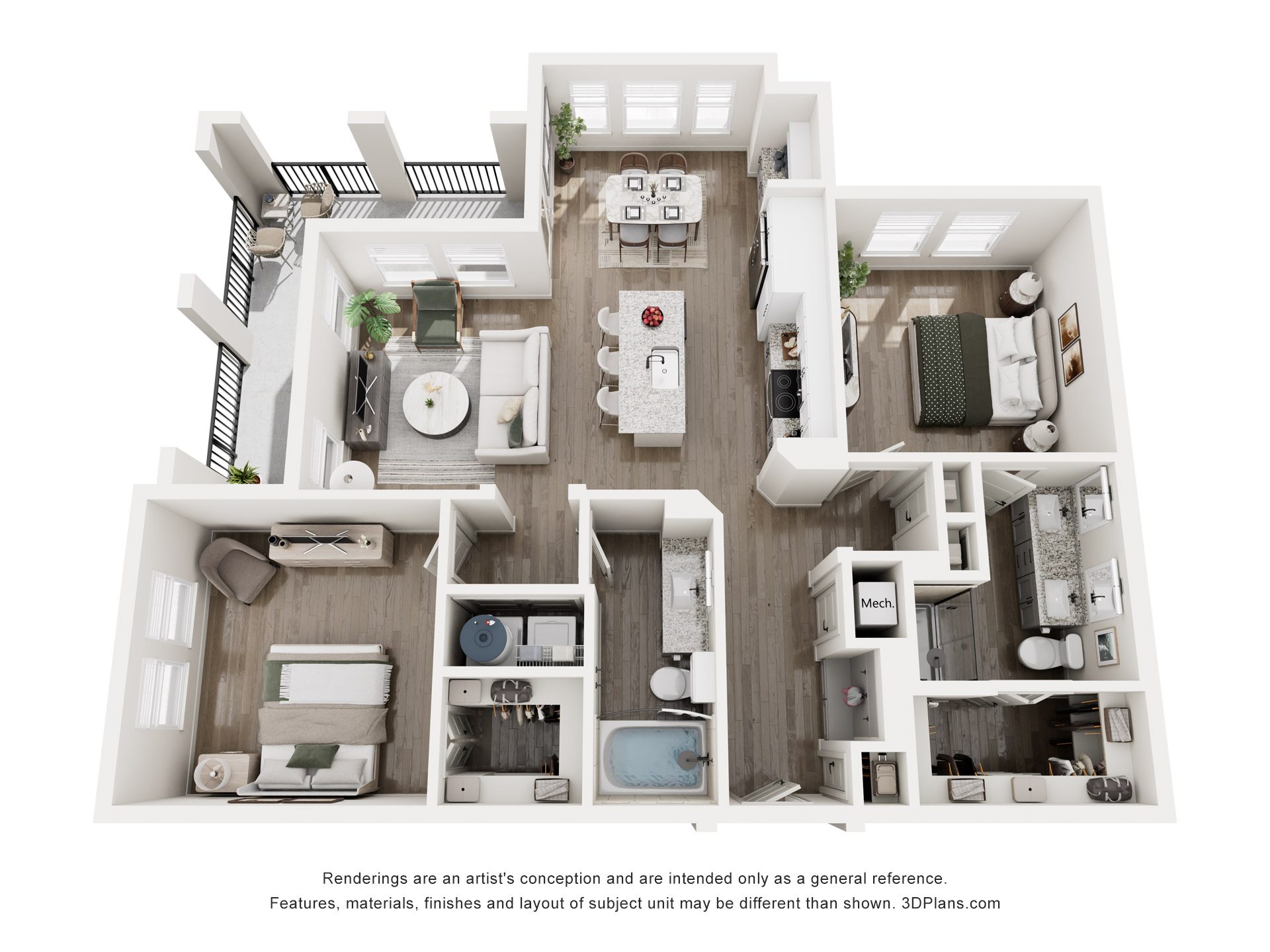 B3 floor plan