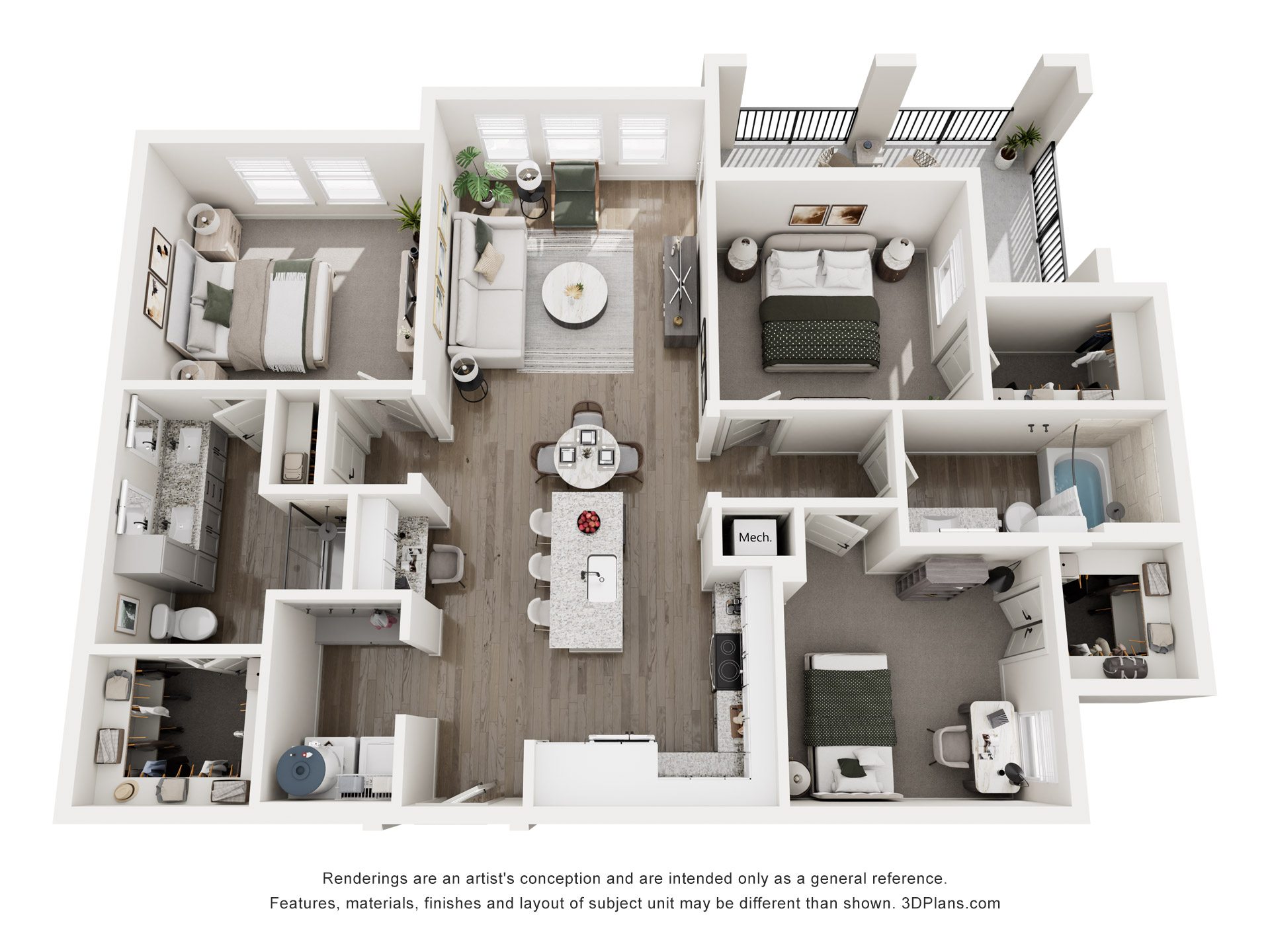 C1 floor plan