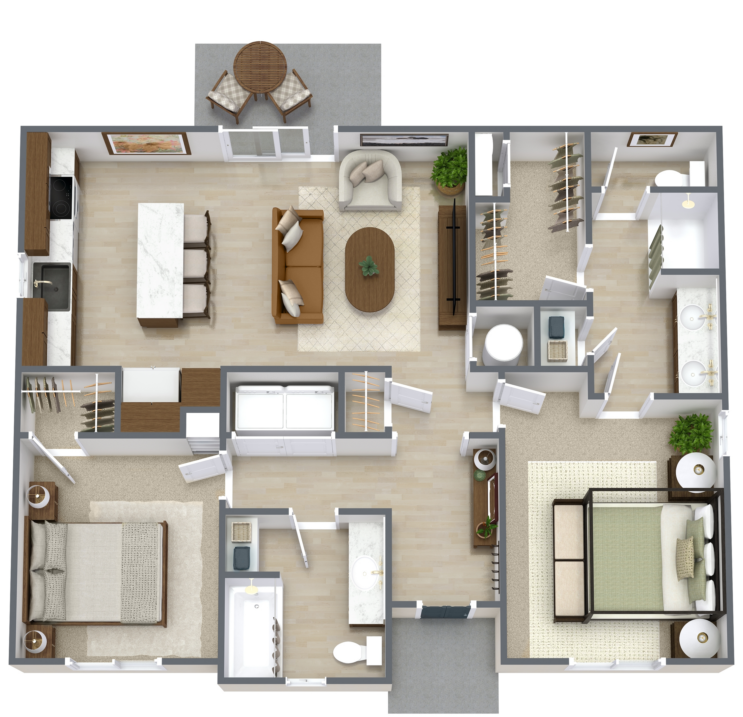 Curio floor plan