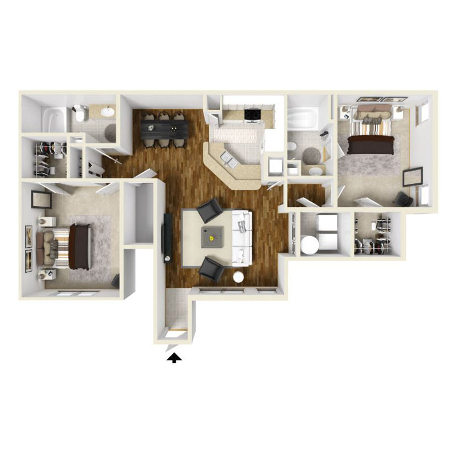 Newcastle floor plan