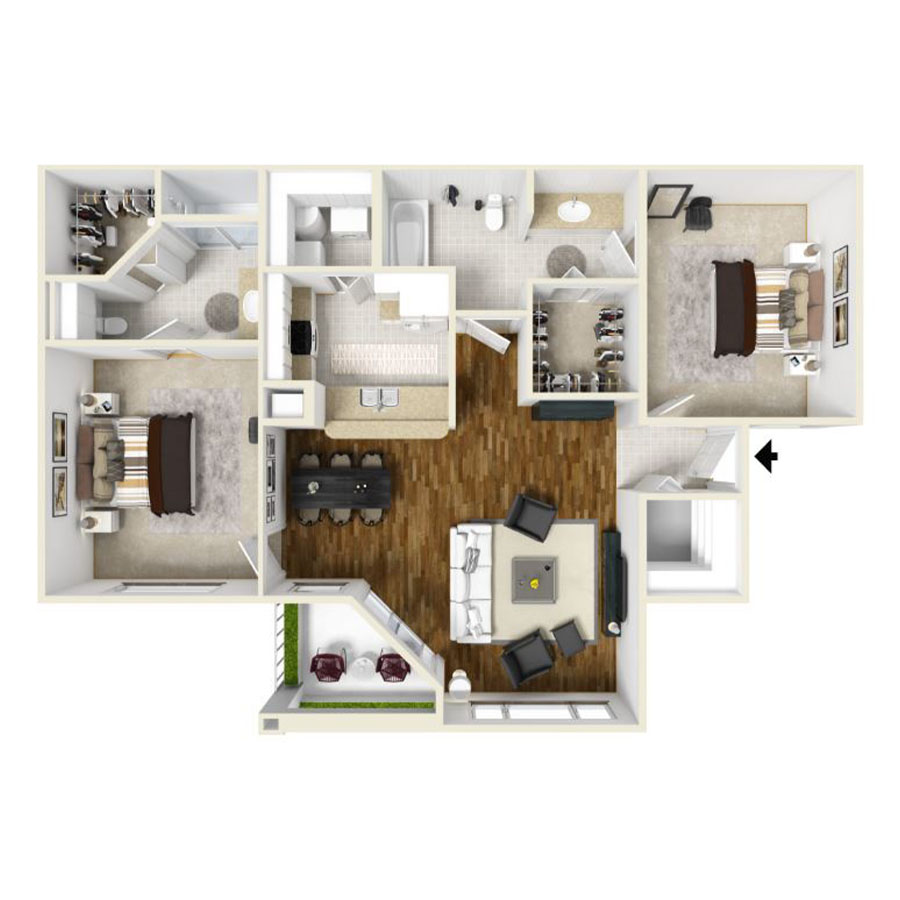 Georgetown floor plan