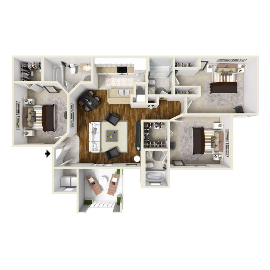 Delmar floor plan