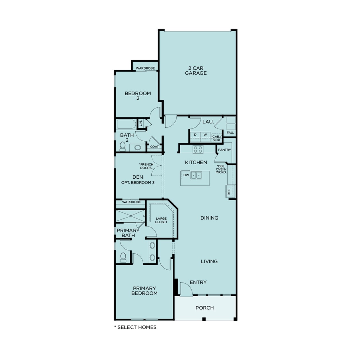 Heron floor plan