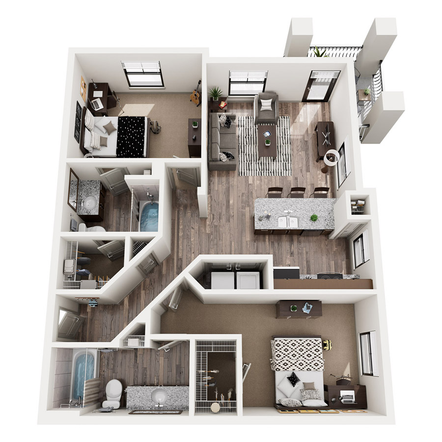 Overlook floor plan