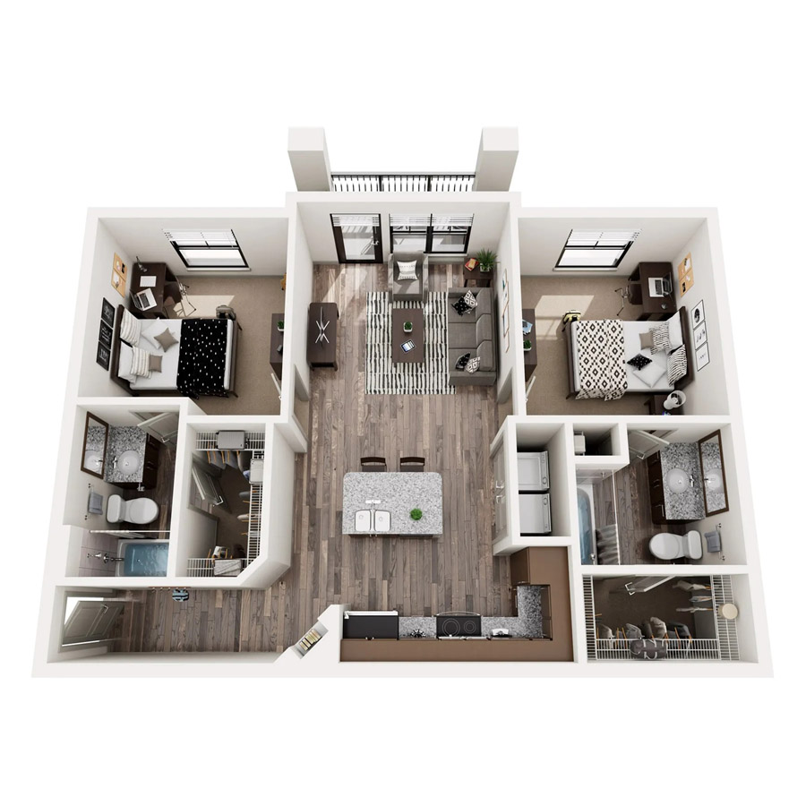 Comal floor plan