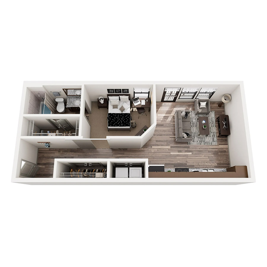 Aquarena floor plan