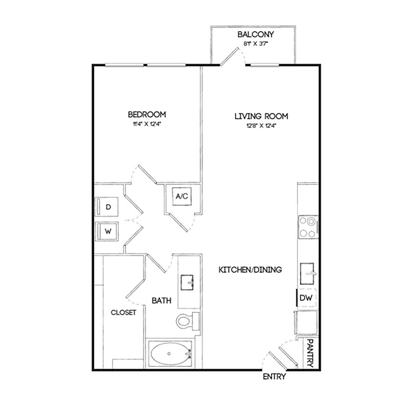 A1A floor plan