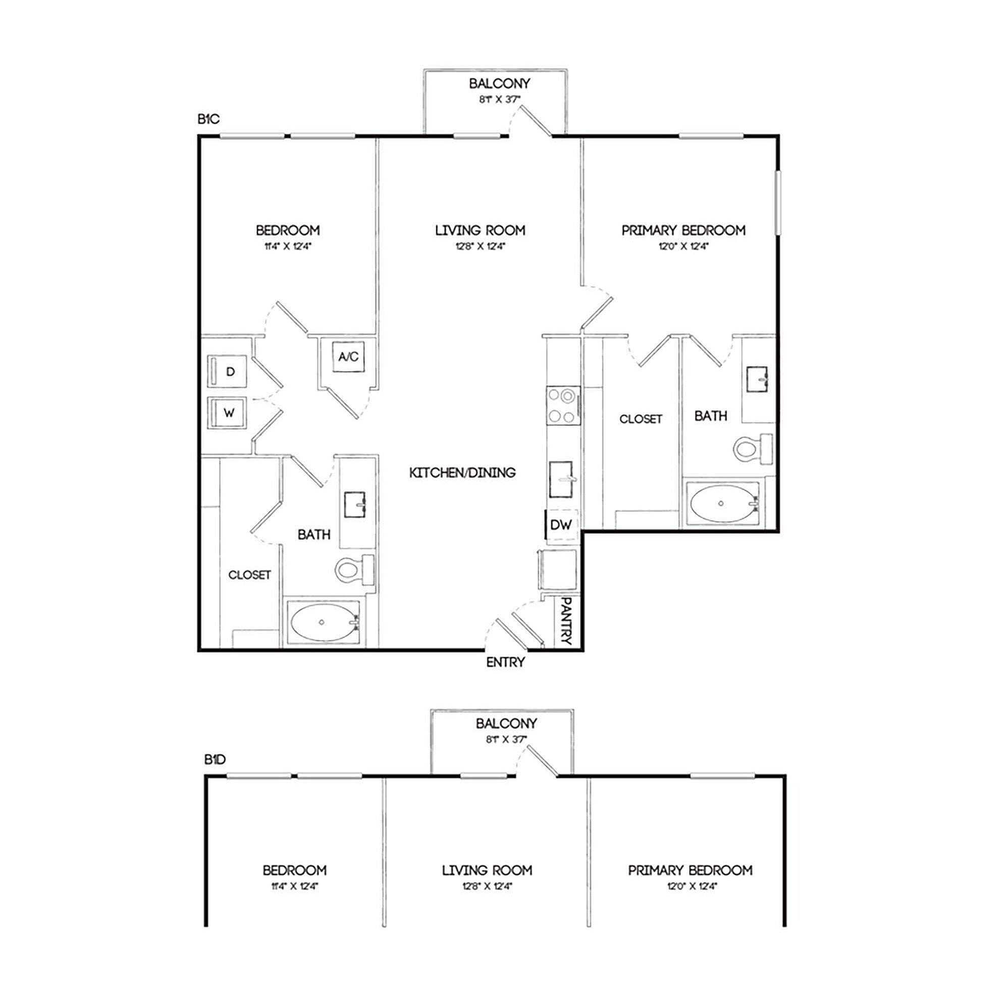 B1C floor plan