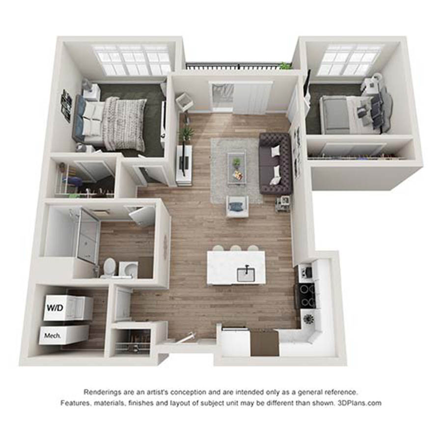 b1 floor plan