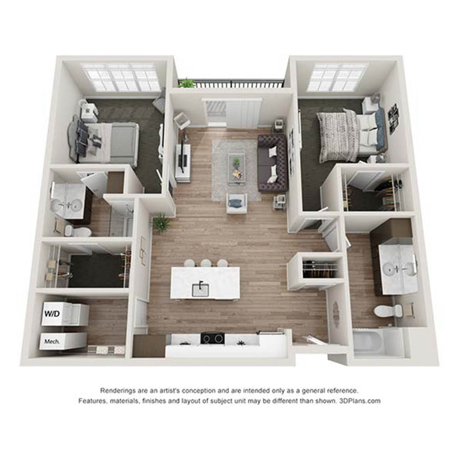 b2 floor plan