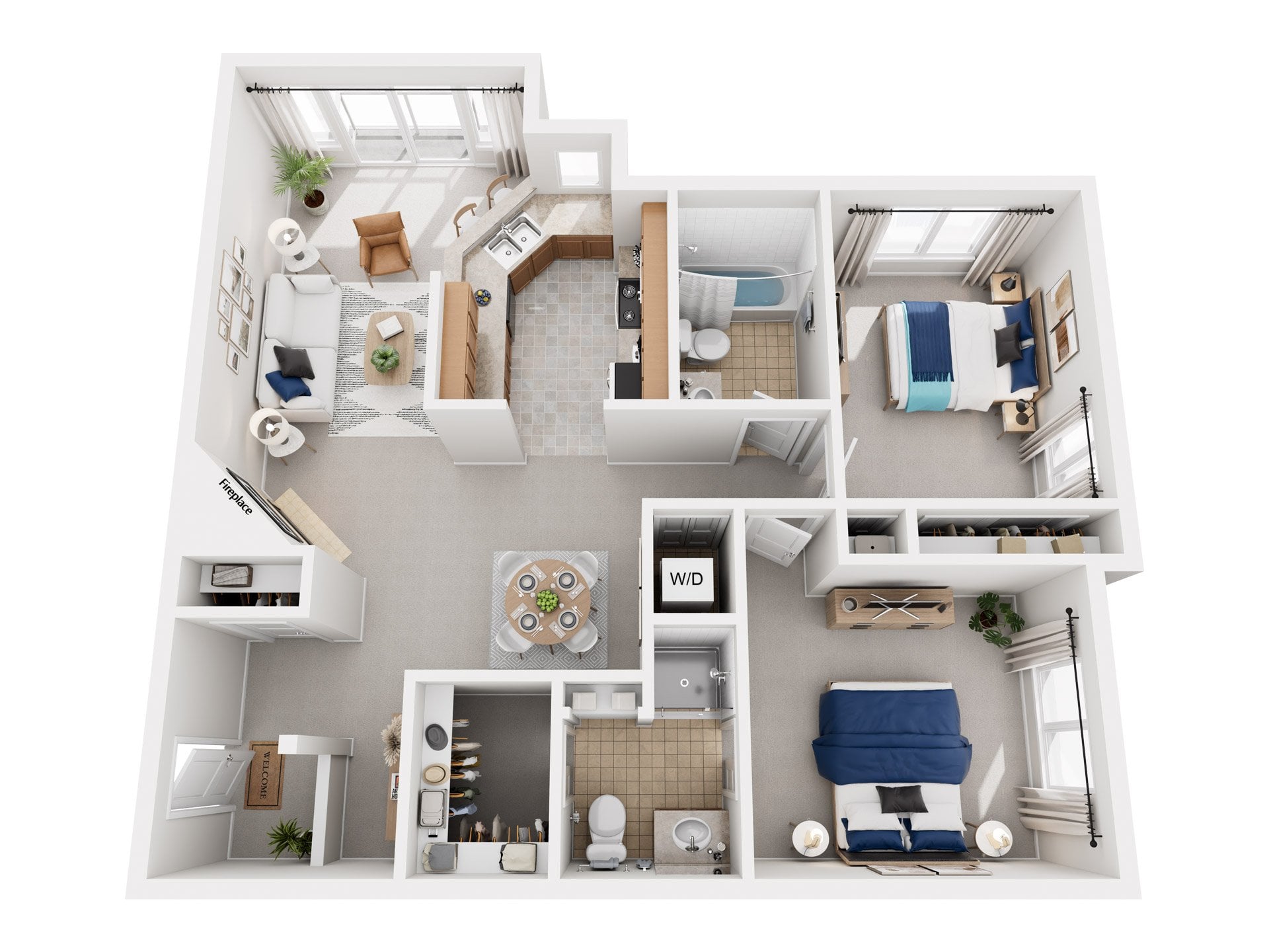 Mt. Baker floor plan