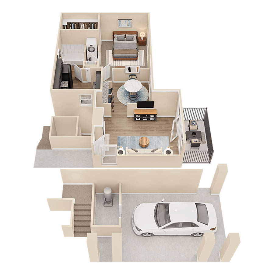 Tanglewood - Carport floor plan