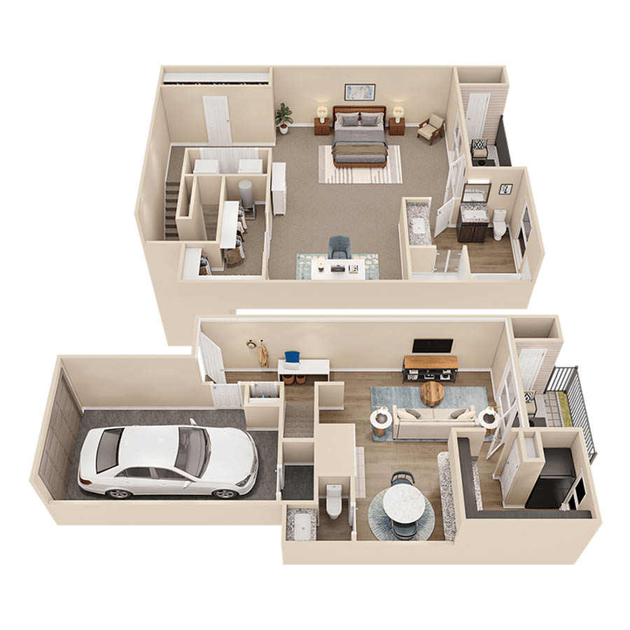 Inverness - Direct Access Garage floor plan
