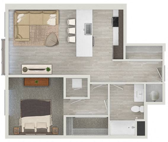 A6 floor plan