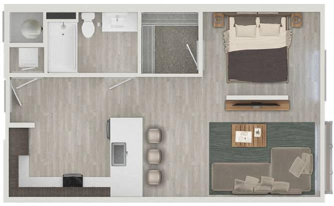 A1 floor plan