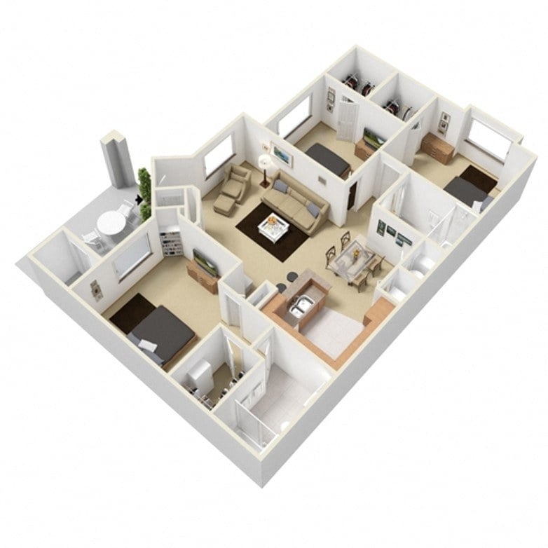 Colonnade floor plan