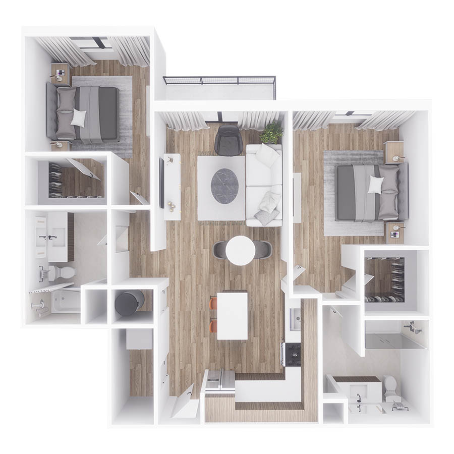B4 floor plan