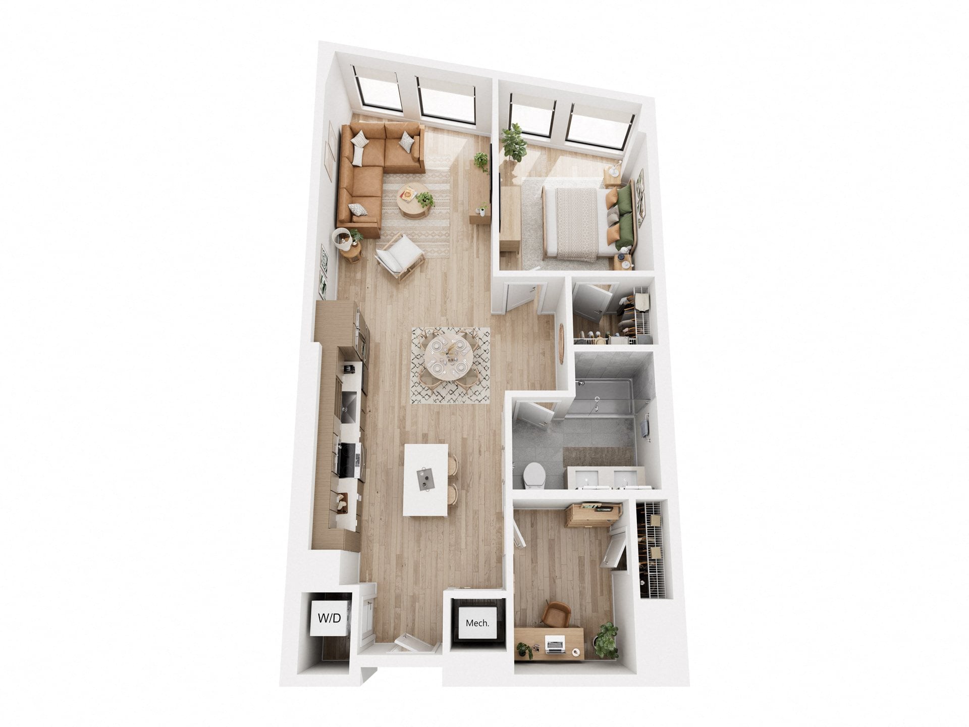 A10 + Study floor plan