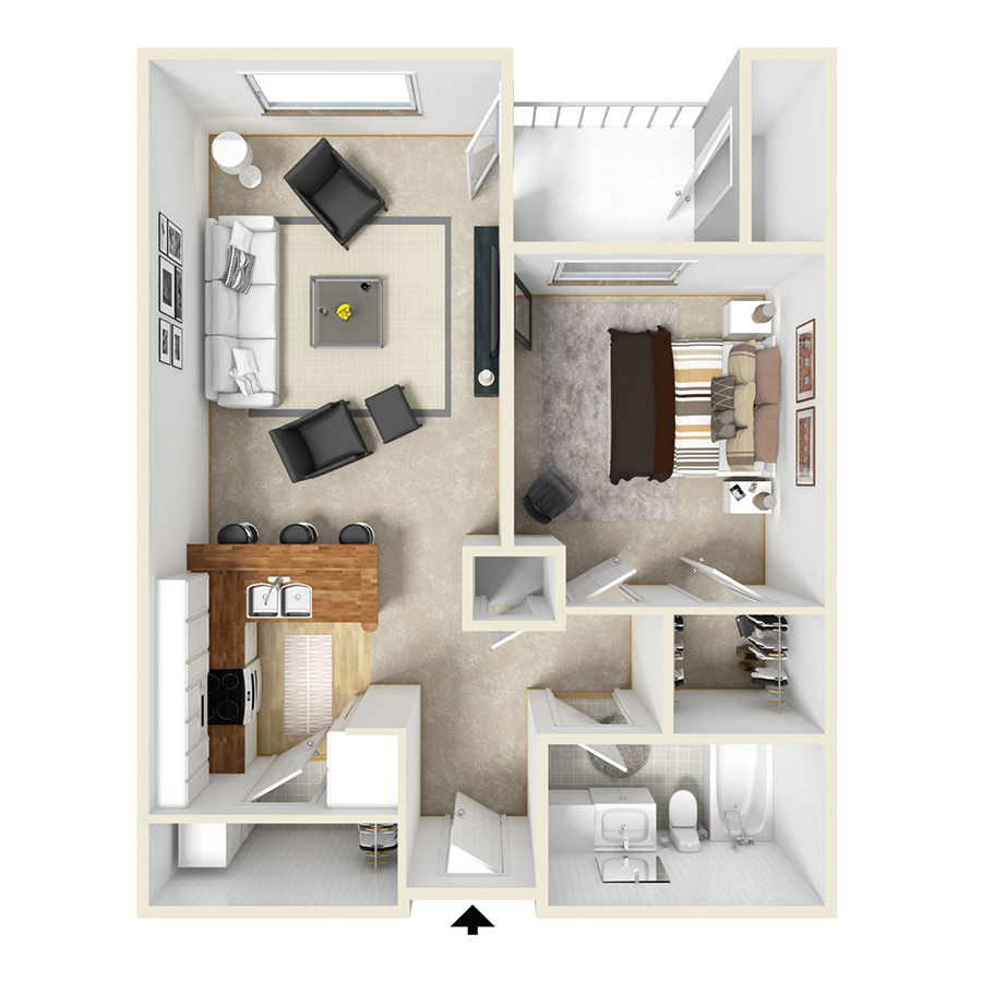 A1 floor plan