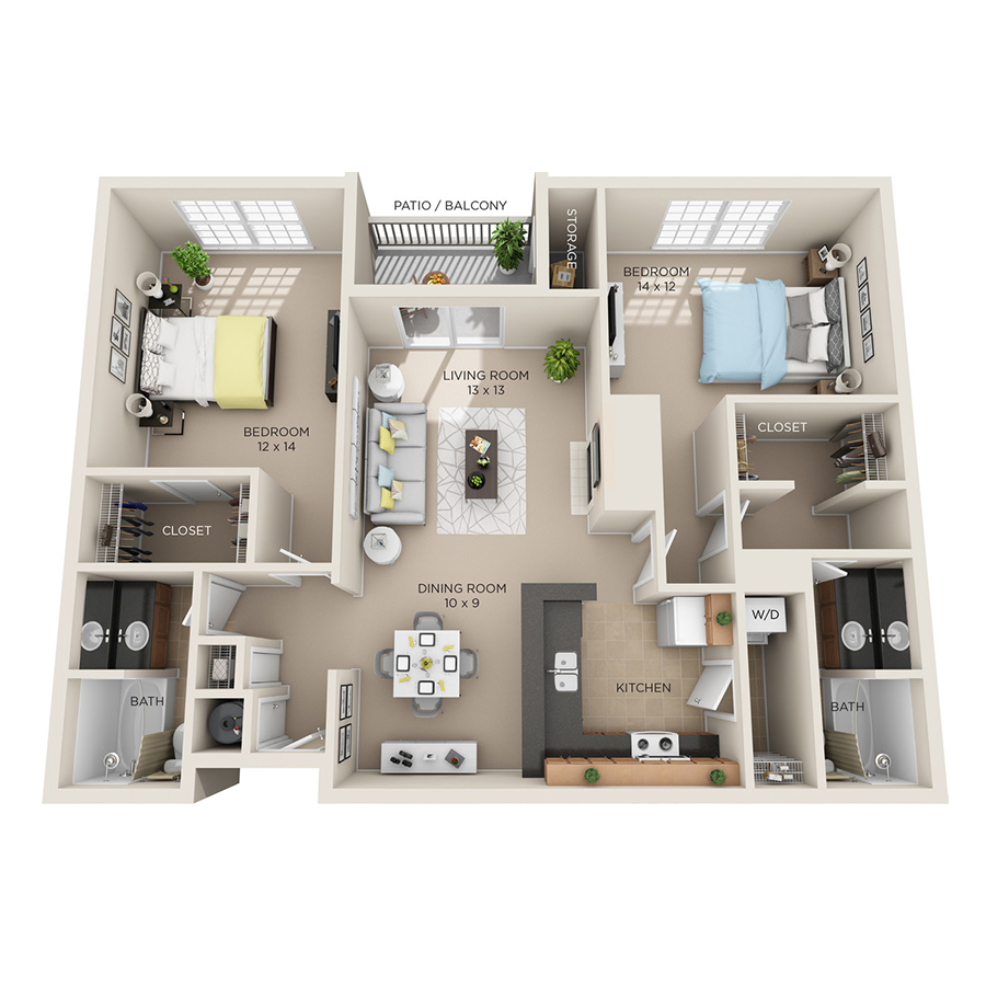 C1 floor plan