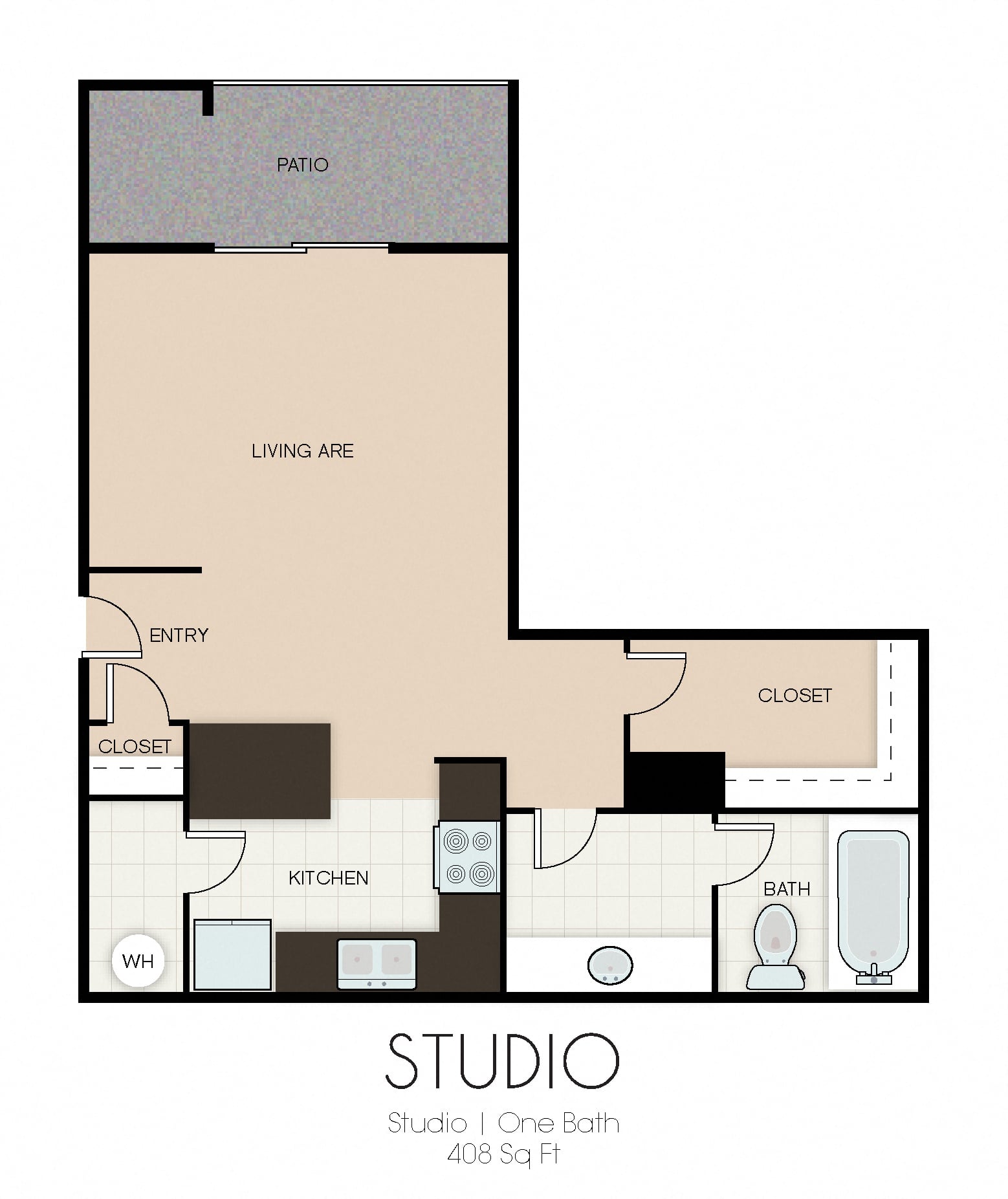 Studio floor plan