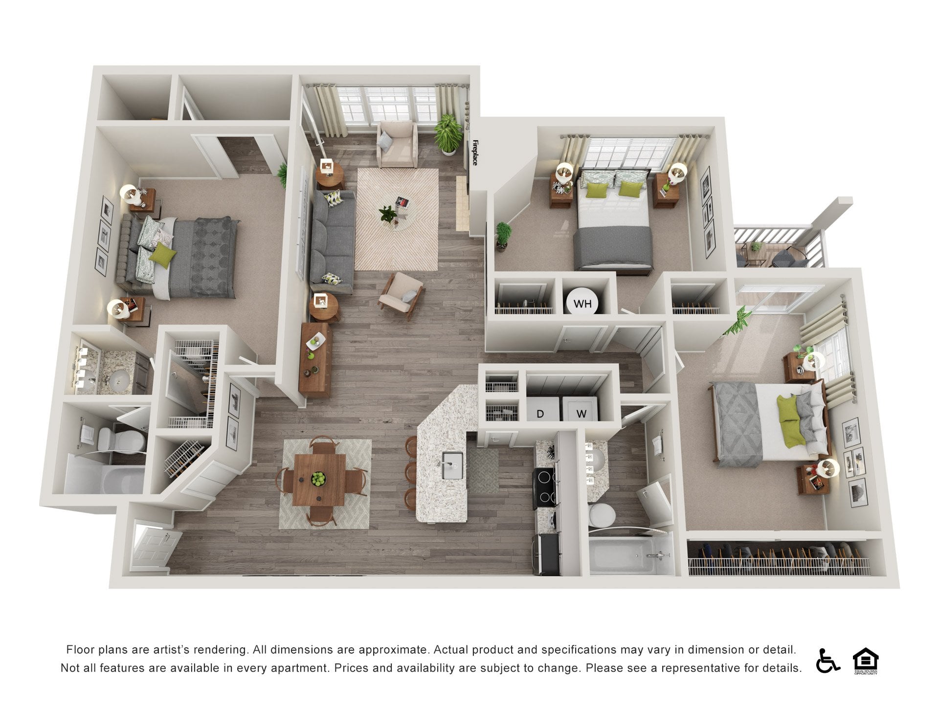 Thoreau - Premium floor plan